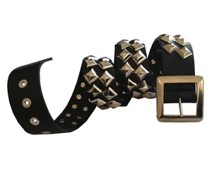 The Pyramid Stud Superior Belt — The London Leatherman