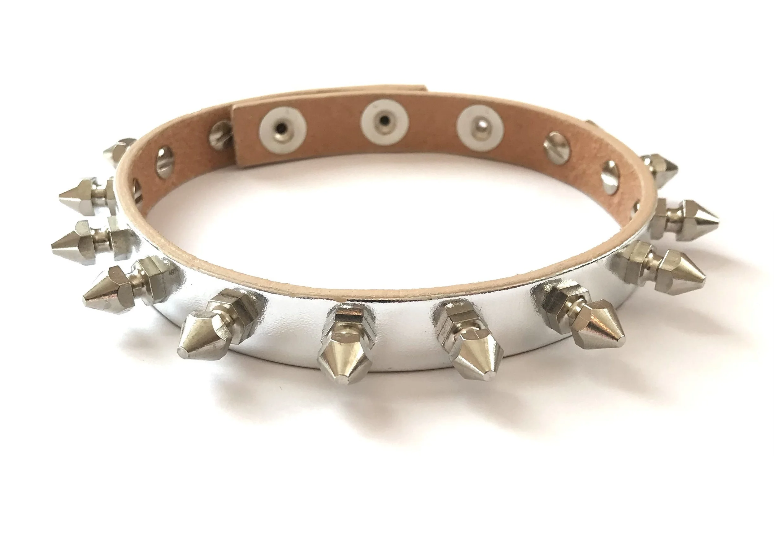 Silver LW4 Centurion Stud Neckband