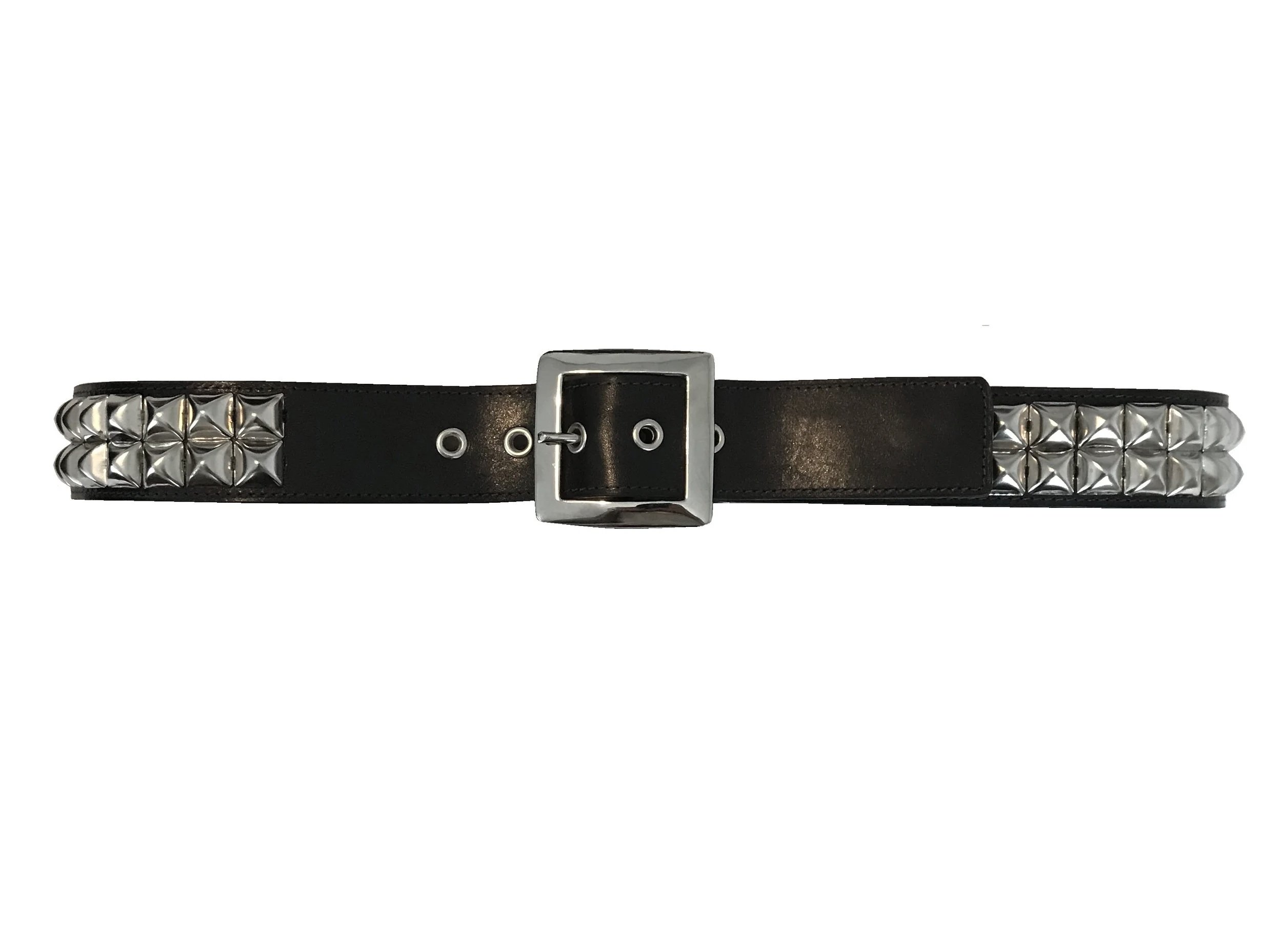 LW29 Square Pyramid Stud Belt