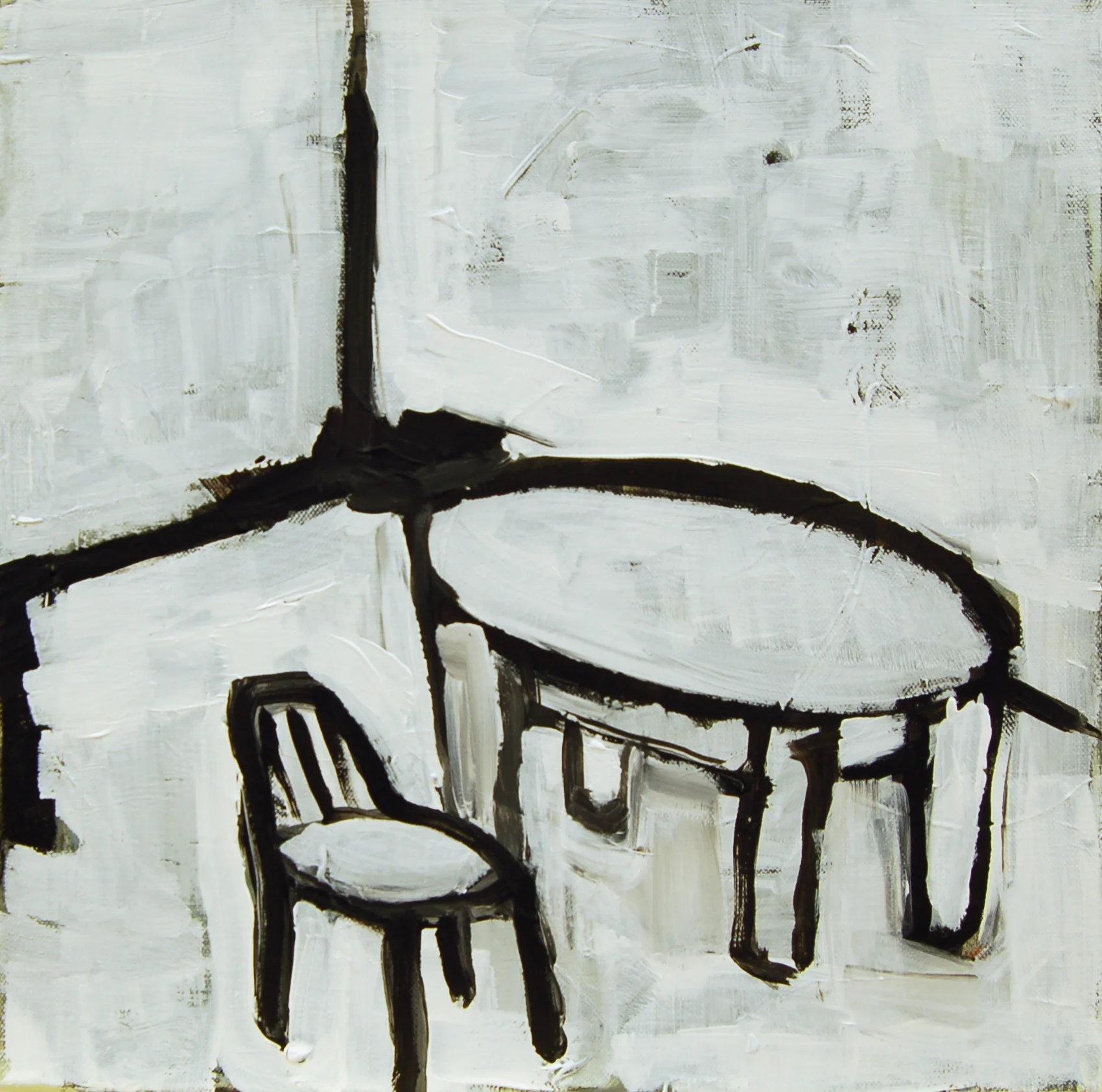 Still life # 7 (table and chair)