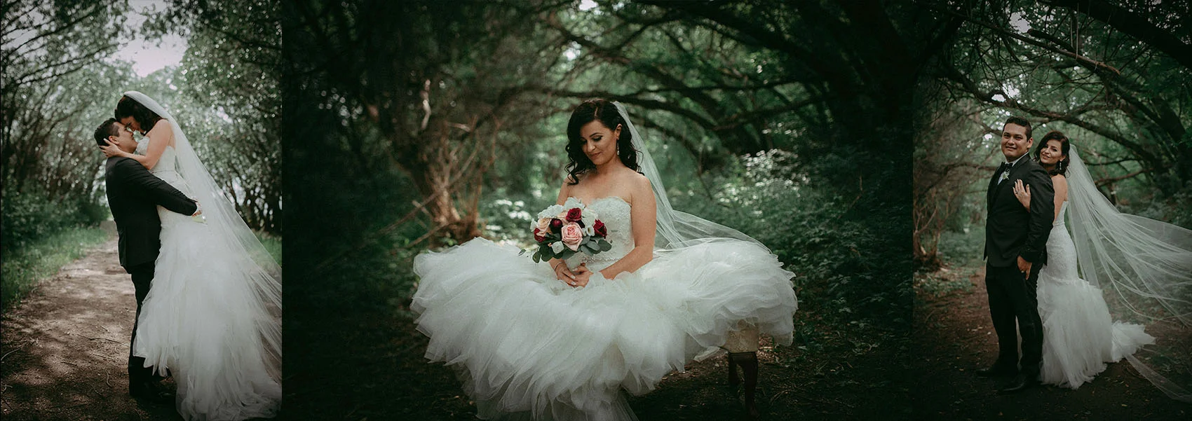 Real wedding day photo galleries. All taken the same day of the wedding.