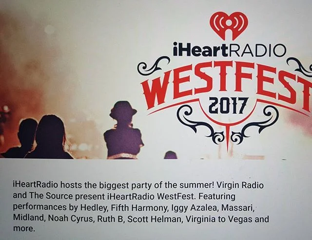 Shooting with Makami College and Numa models for the iheart radio west fest today! #makamicollege #iheartwestfest