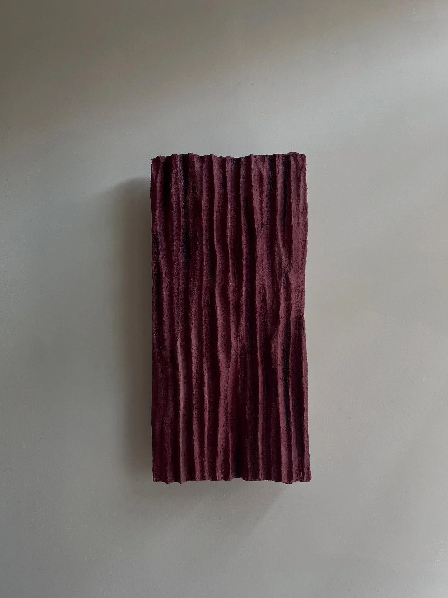 LAYERS OF SAND &bull;
This was quite a &lsquo;layered&rsquo; process. Available @artsalonanais - Layers of Sand. 
-
#art #artwork #abstract #layers #artlayers #fashionart #interior #burgundyartwork
