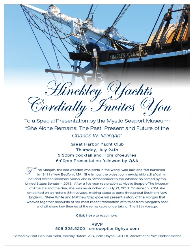 Charles W. Morgan Presentation