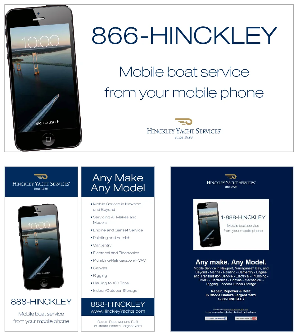 Mobile boat service campaign