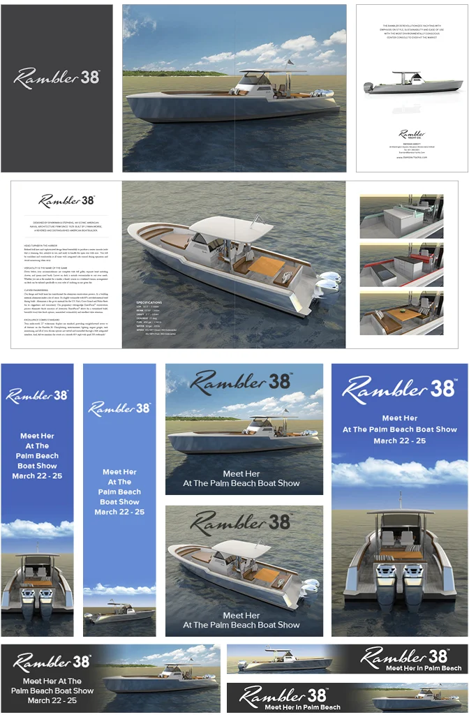 Rambler 38 Palm Beach International Boat Show 2018