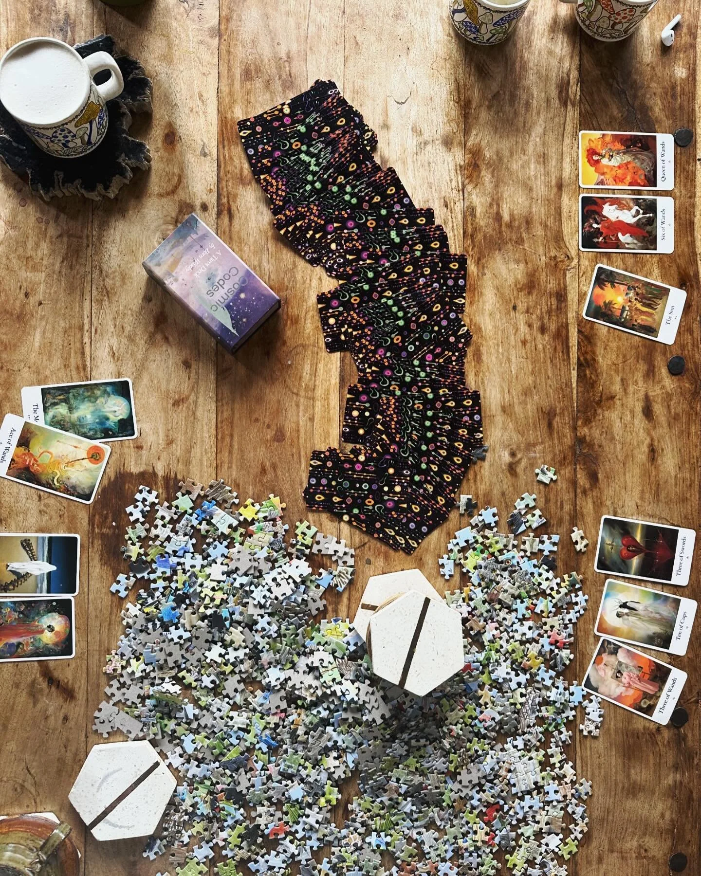 Tarot is a game of cards where everybody wins! The more you play, the sharper your intuition becomes 🃏 #cosmiccodes #bornwitchy