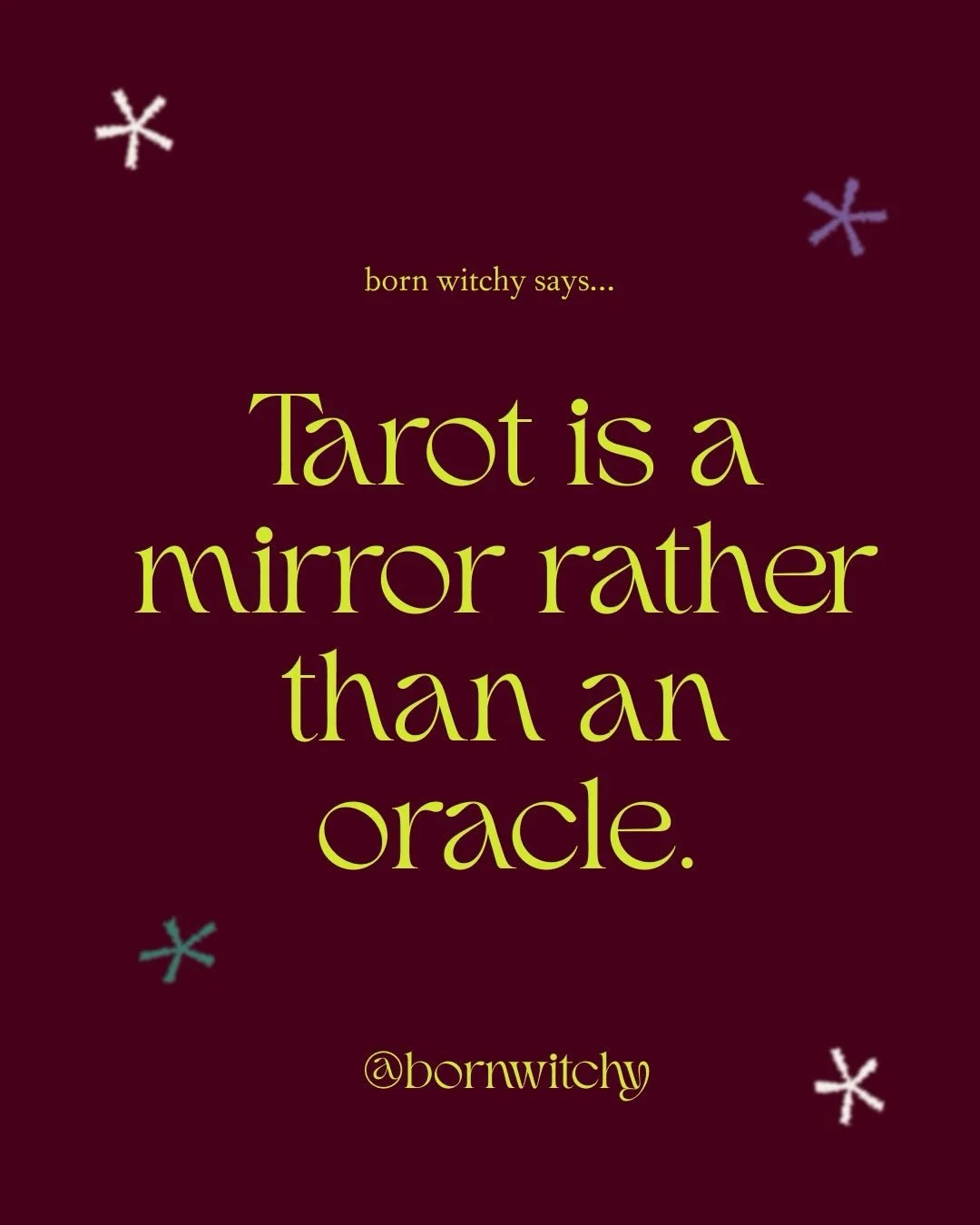 People often tell me they are scared of tarot because they fear that it has some sort of predictive power over them. That they might hear something they don&rsquo;t want to hear, and be ill-fated in some way. I really like to practice and read tarot 