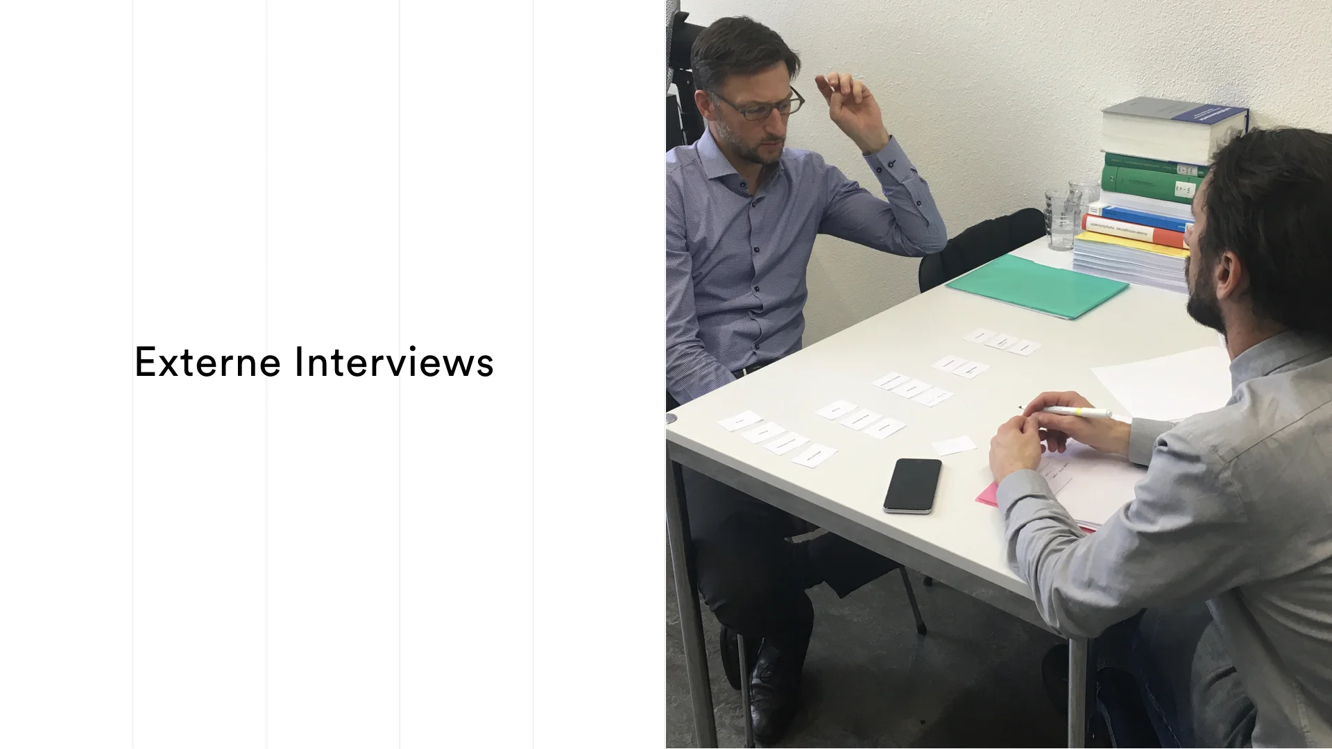 Outtake stakeholder interview