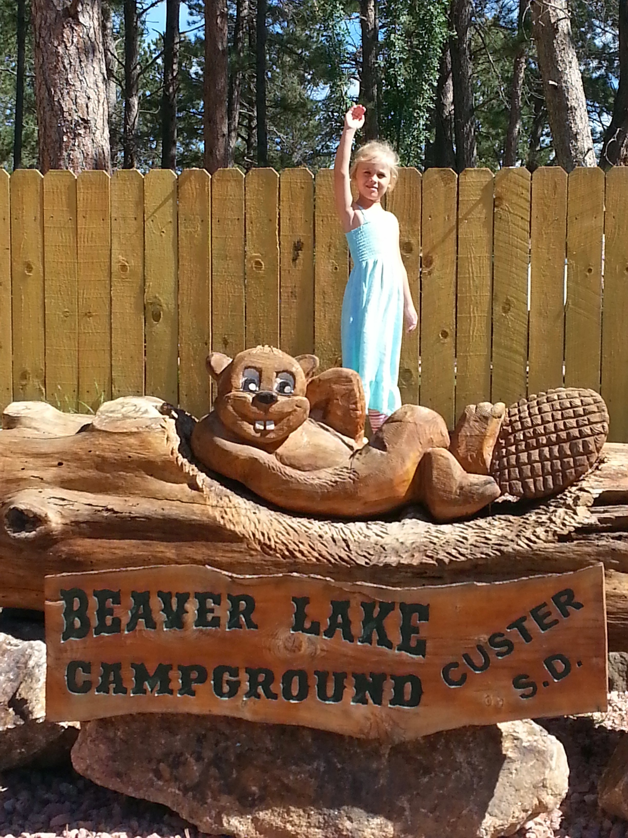 Beaver Lake Campground, Custer, SD: one of our favorites.