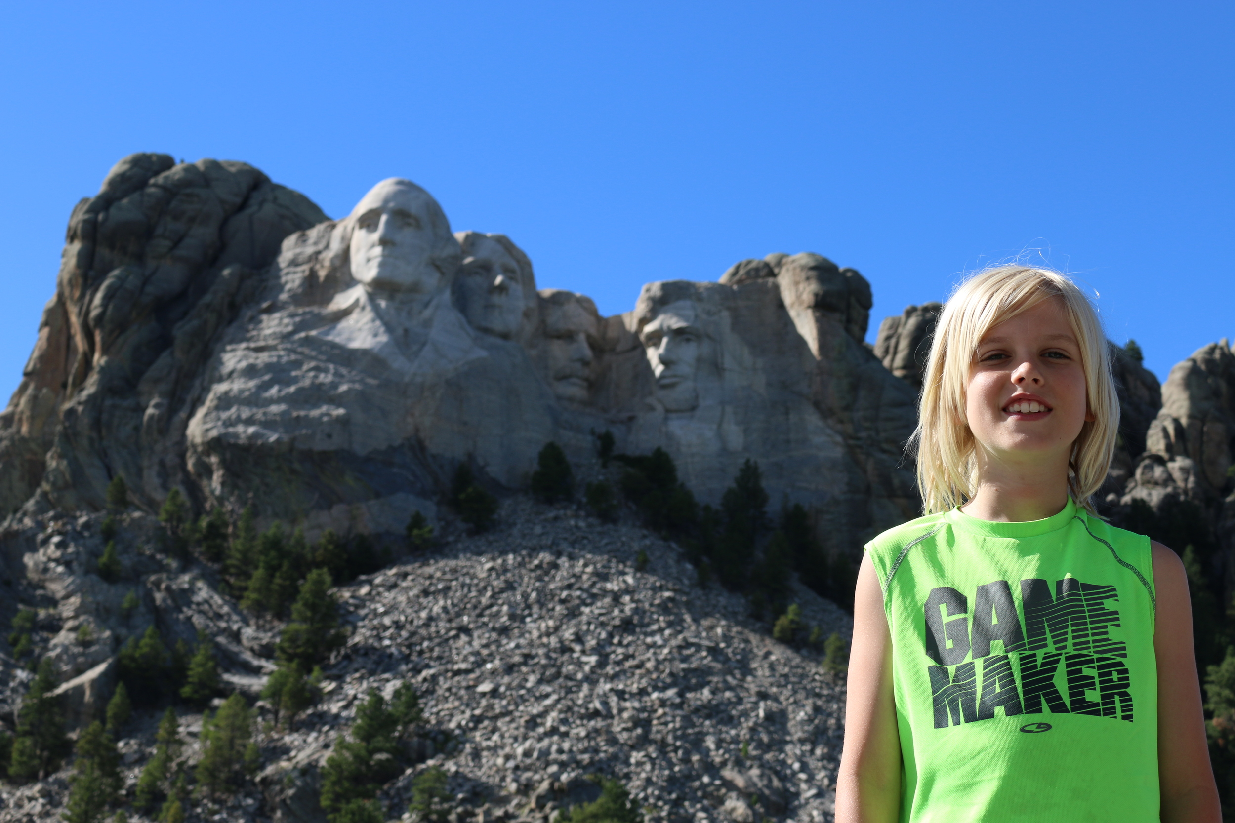 Mount Rushmore National Monument, Black Hills, SD.