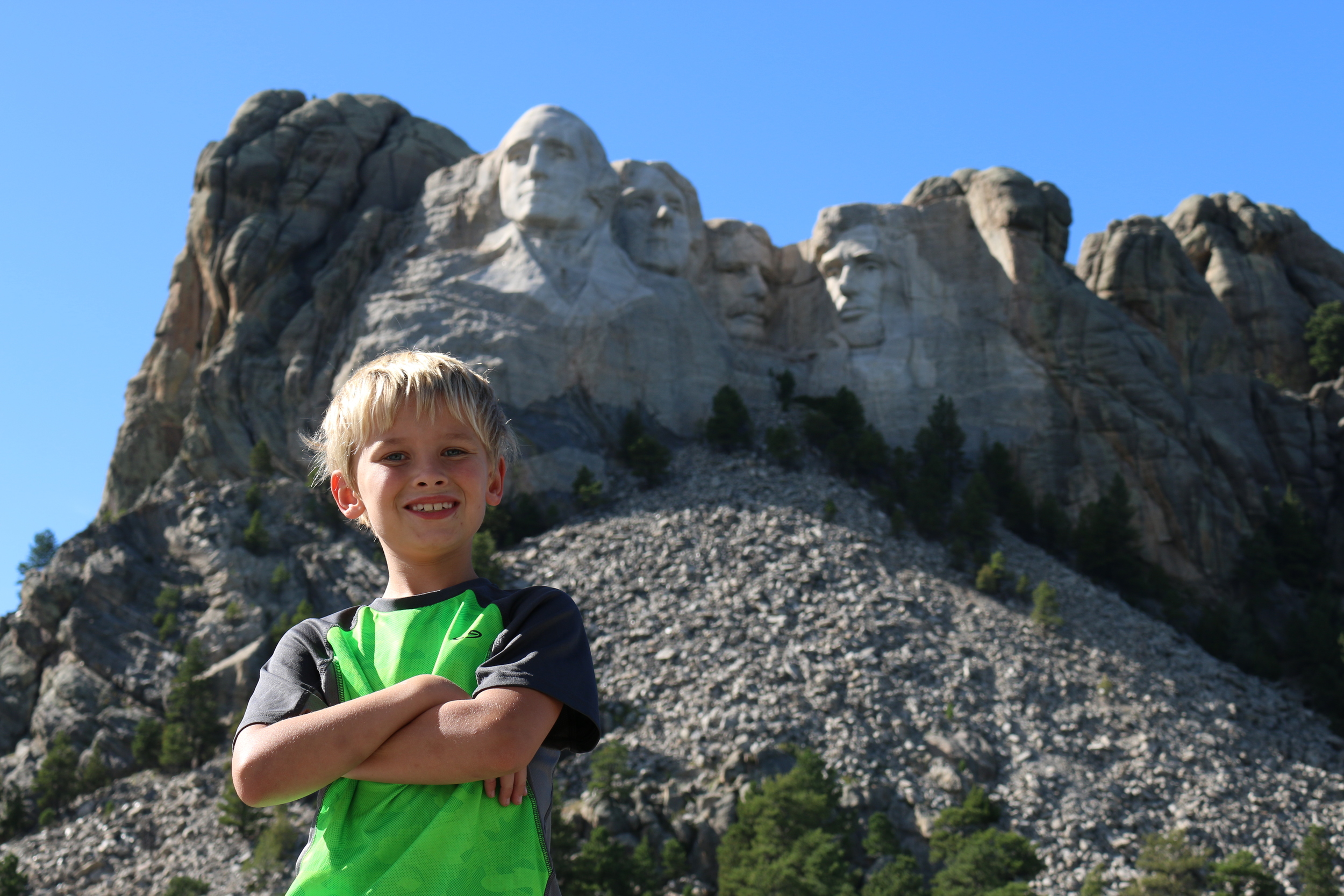 Mount Rushmore National Monument, Black Hills, SD.