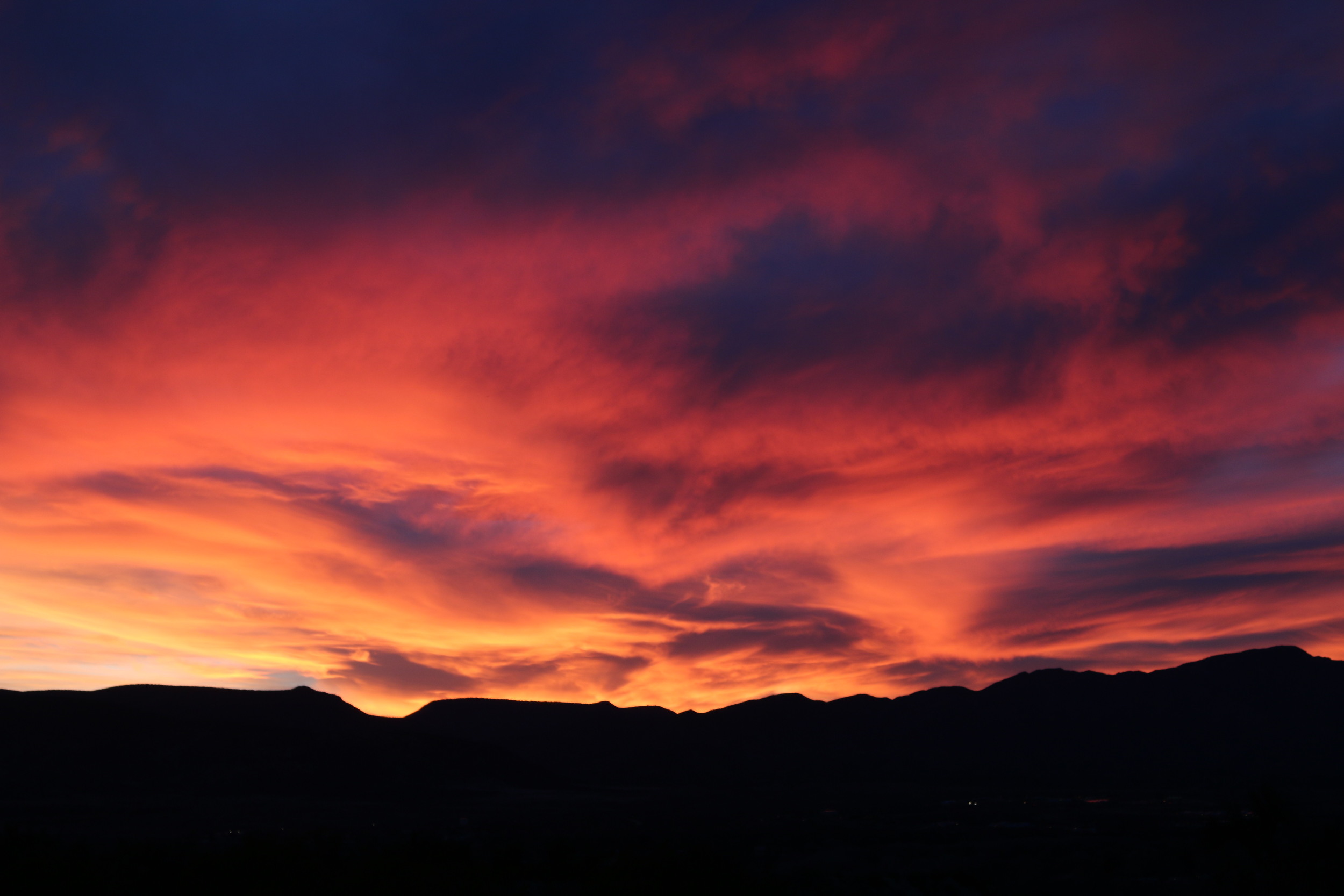 Camp Verde sunset.