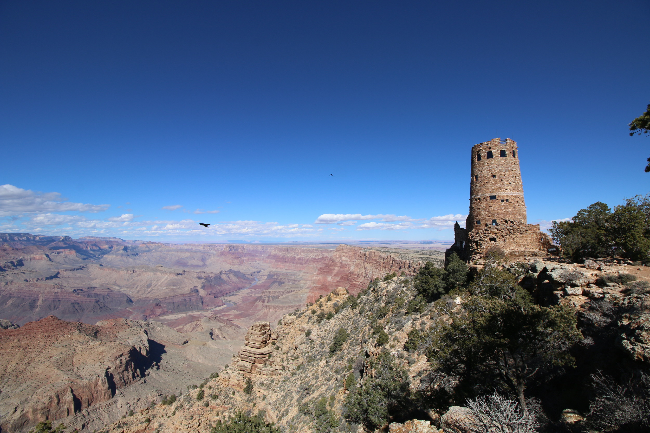 Grand Canyon NP: Desert View Watchtower.