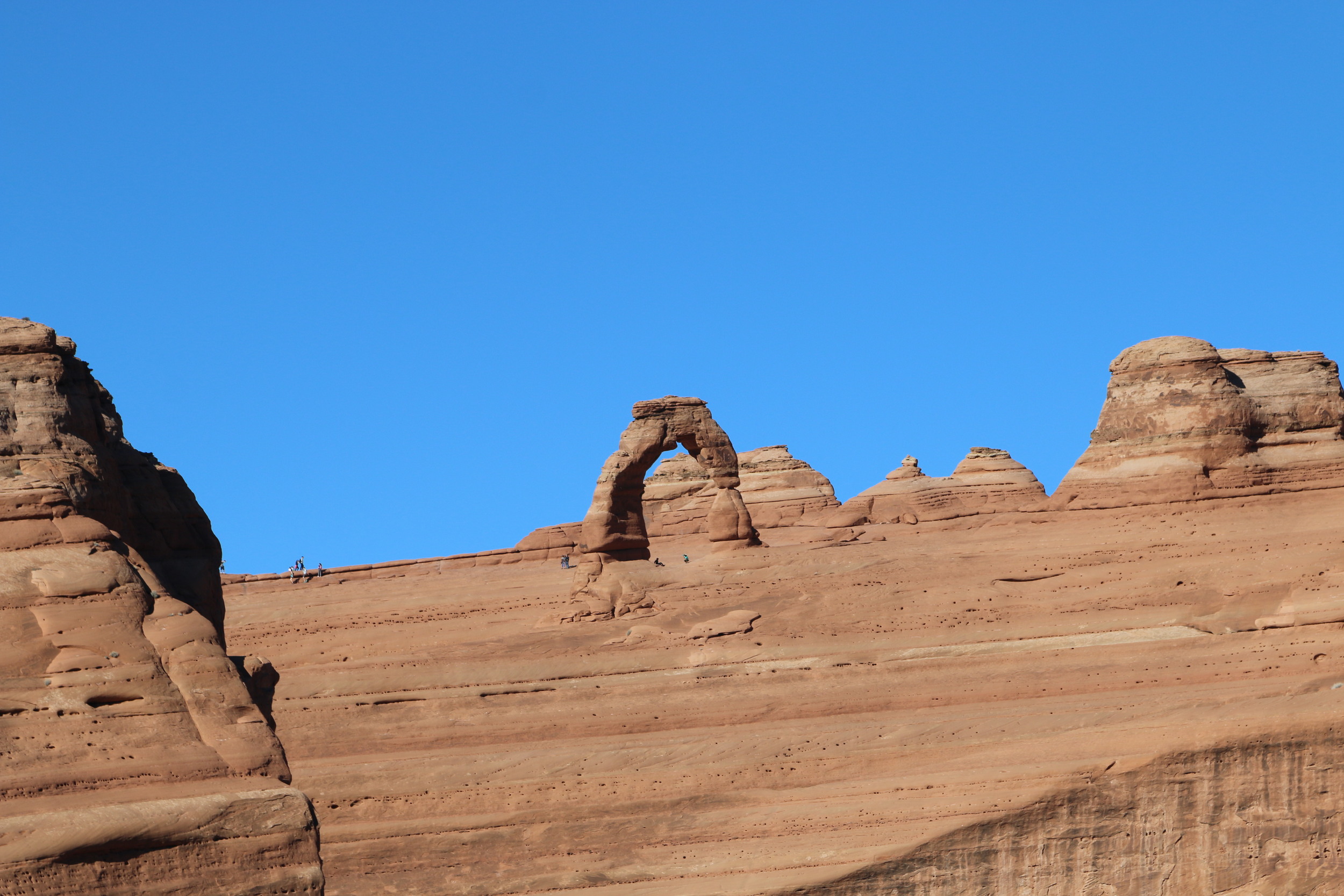 Arches NP: Delicate Arch from a distance.
