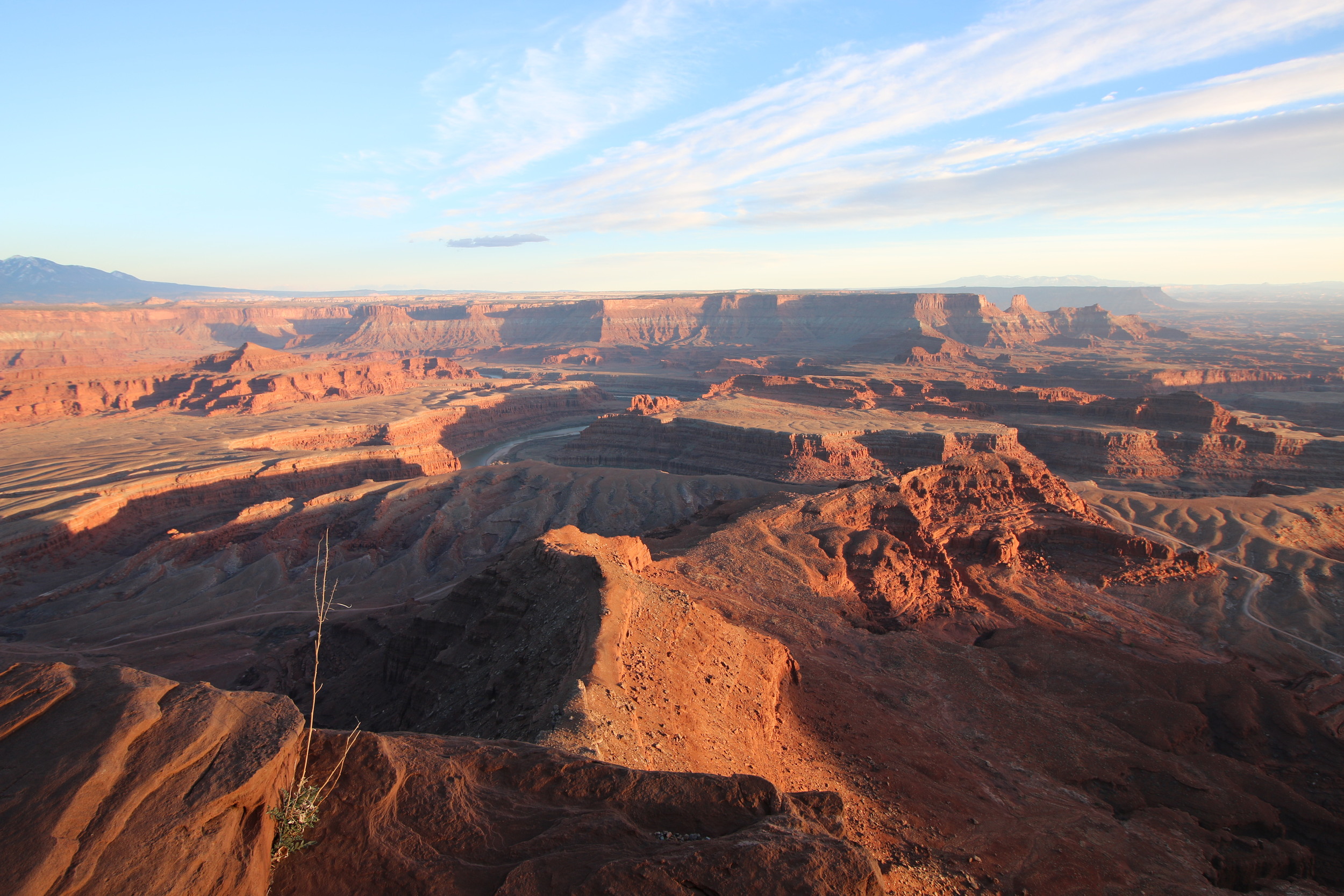 Dead Horse Point State Park: nearing sunset.