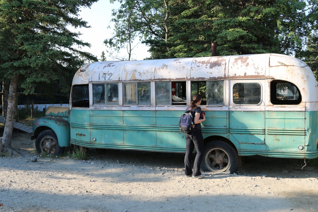 The "Into the Wild" replica bus used in the movie