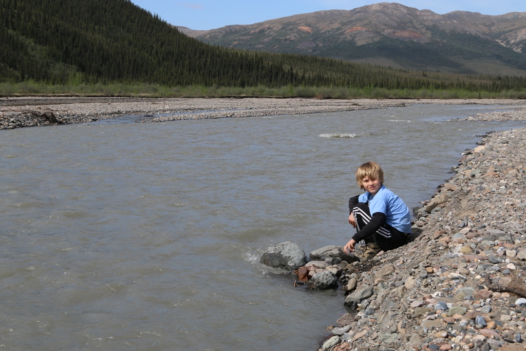 Dylan's ambitious river crossing