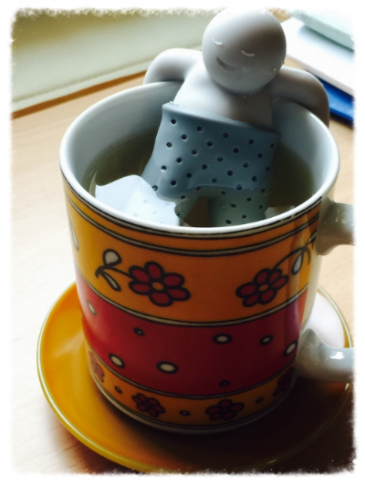 ...and putting the kettle on always helps. ~