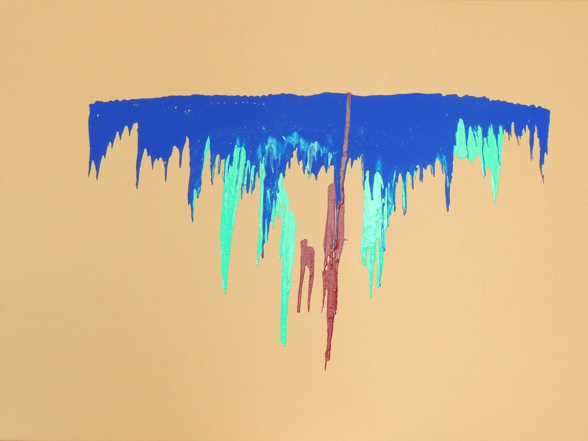  It´s alright!- Acrylic on canvas, 33 x 25 inch, 2014.