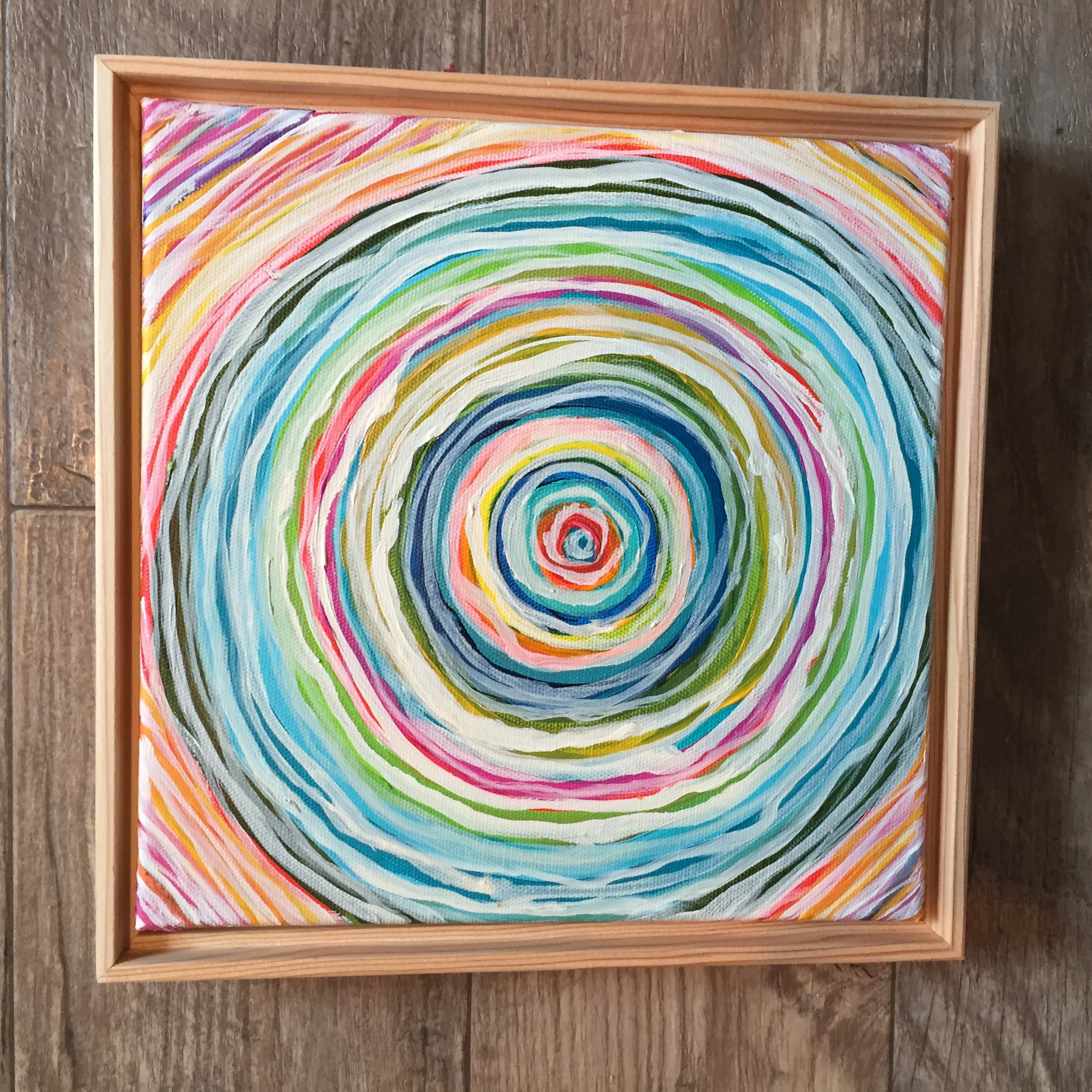 "Karma" (2015) by MaryLea Harris 12"x12"