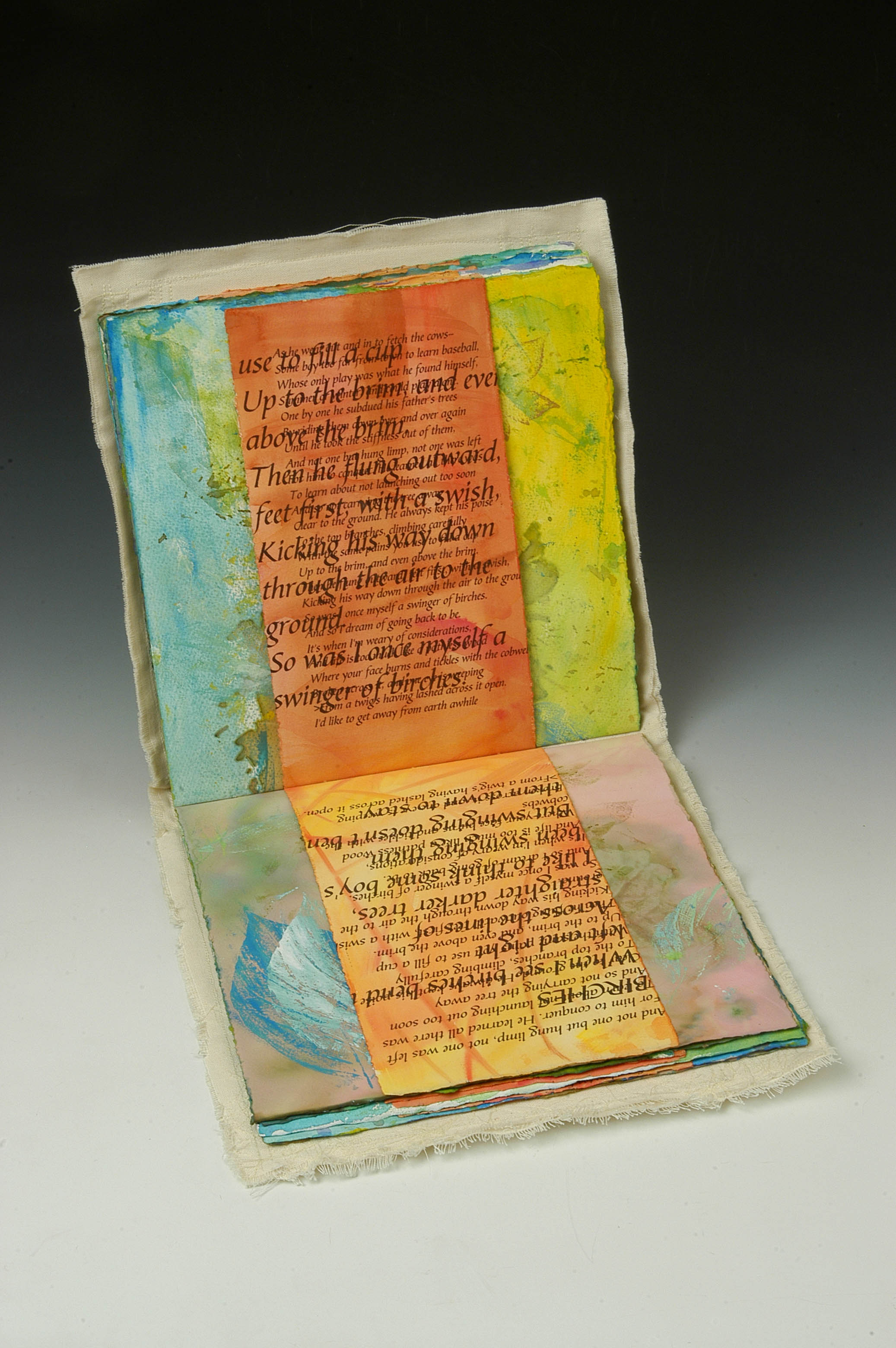 Detail from "Birches" book by MaryLea Harris