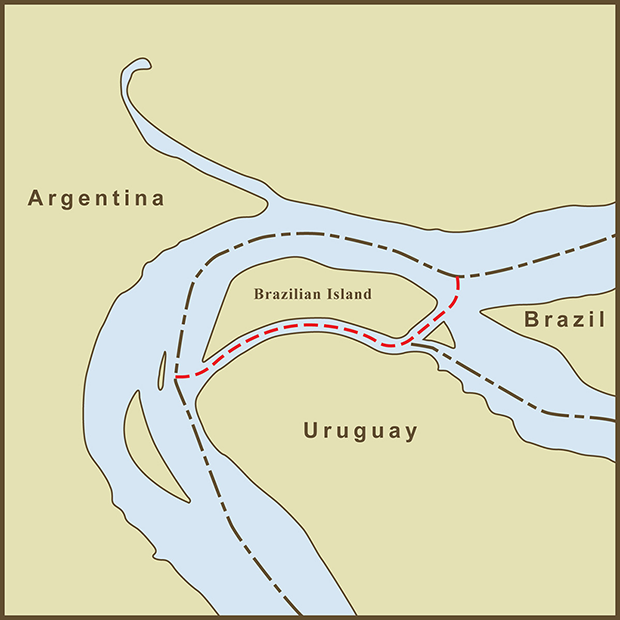 Brazil-Uruguay, Brazilian Island Map.png