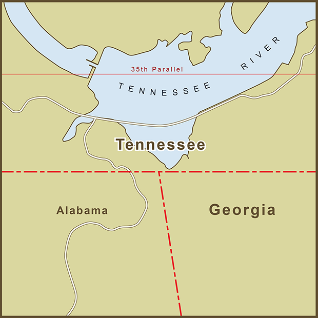Georgia-Tennessee, Water Border Map.png