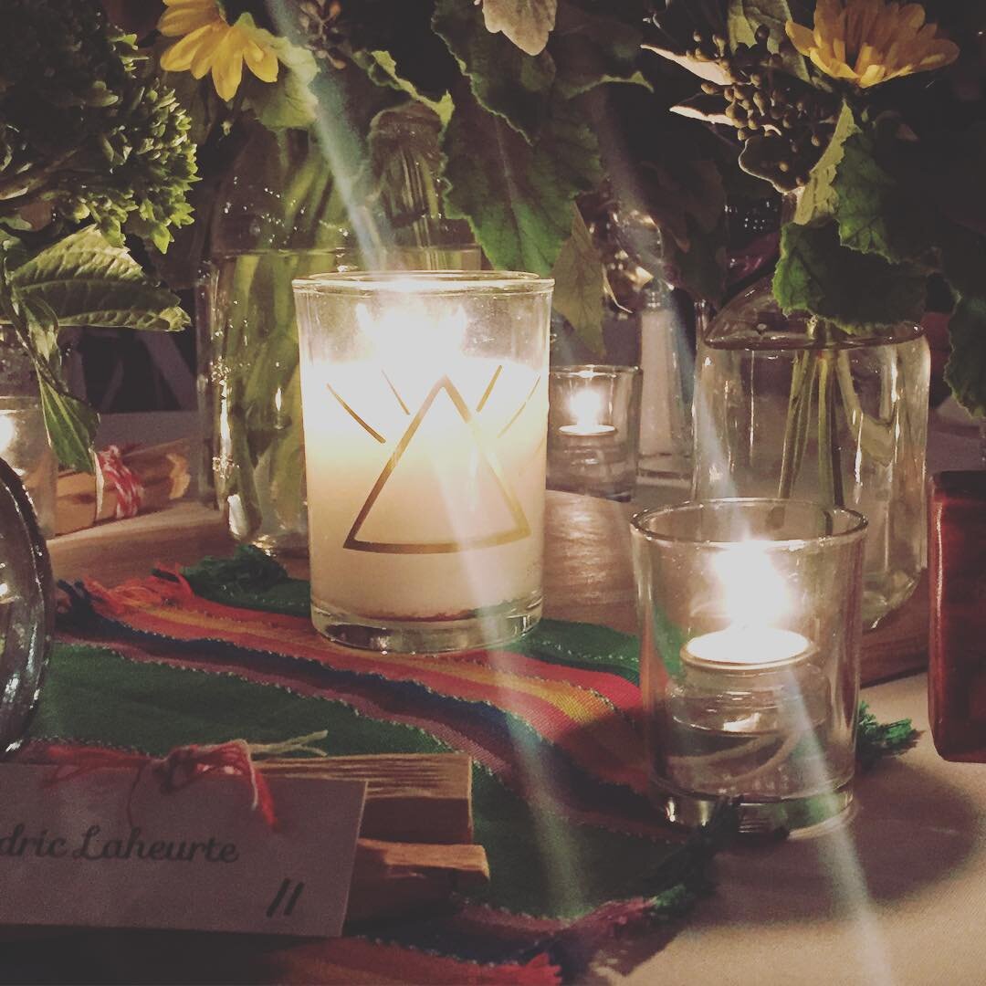 #nametags #candles and more. Turned out so beautiful. So happy for the #augustandlauren