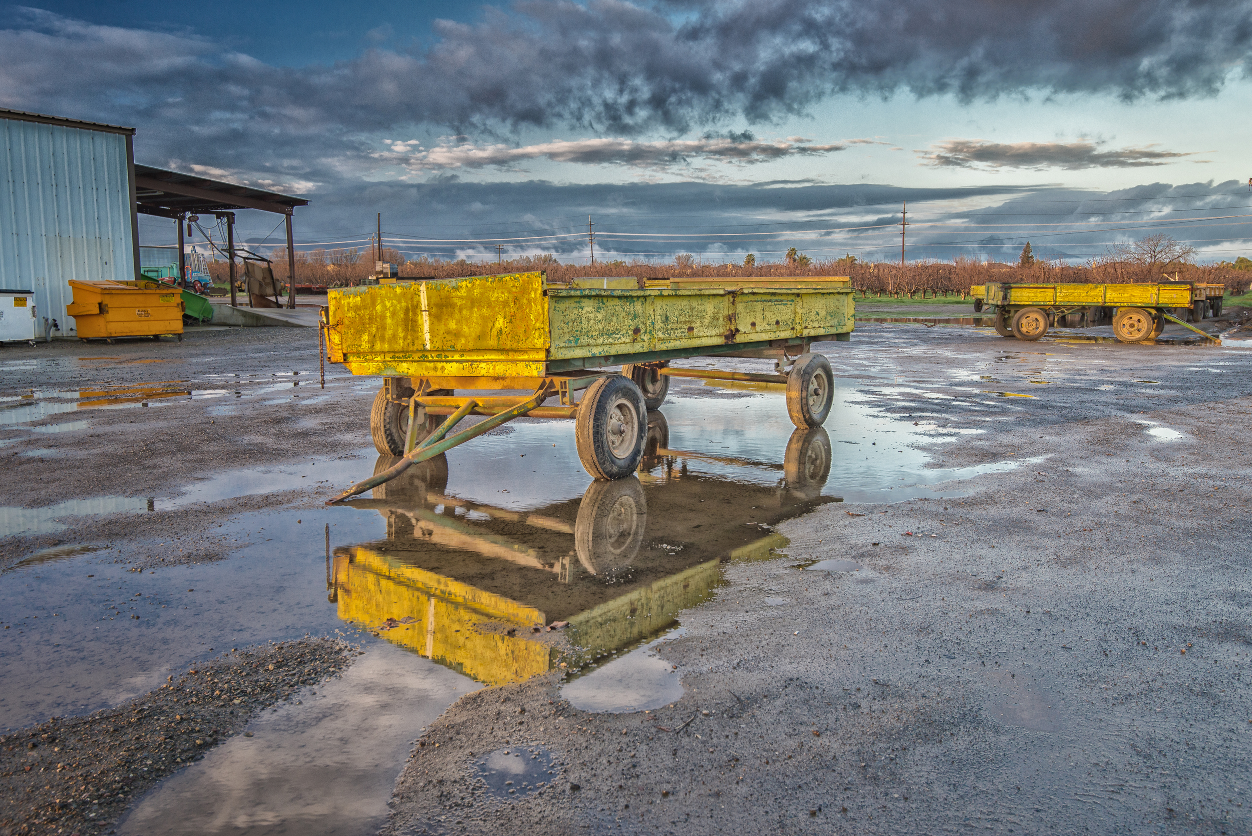 Wet Apple Carts