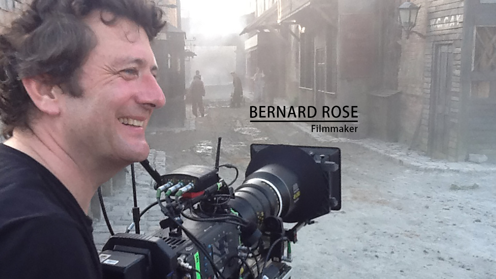 Director Bernard Rose. He'll be in Baton Rouge May 9th for the American Premiere of his new film Fankenstein , at the Louisiana International Film Festival. Credit: bernardrosedirector.com.