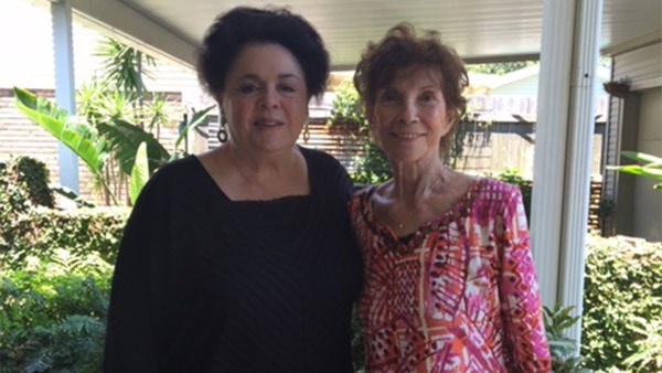 Ann Pace and Lynne Marino. http://www.walb.com/story/29095494/lynne-marino-loses-battle-with-cancer (Source: Ann Pace)