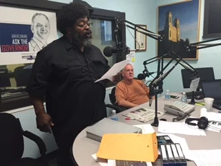 Justice of the Peace, Moses Evans performs the marriage of Robert and Mercedes Villasenor