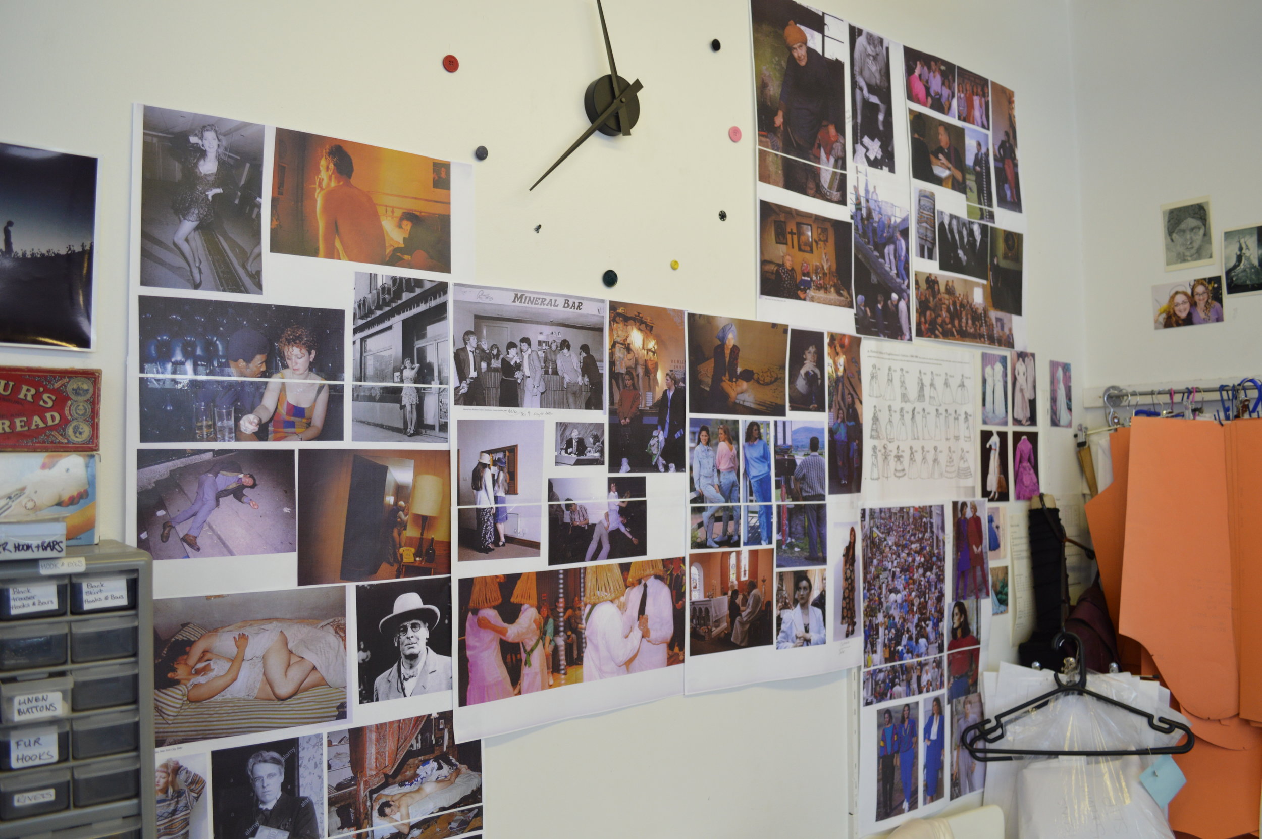 Moodboard in the cutting room