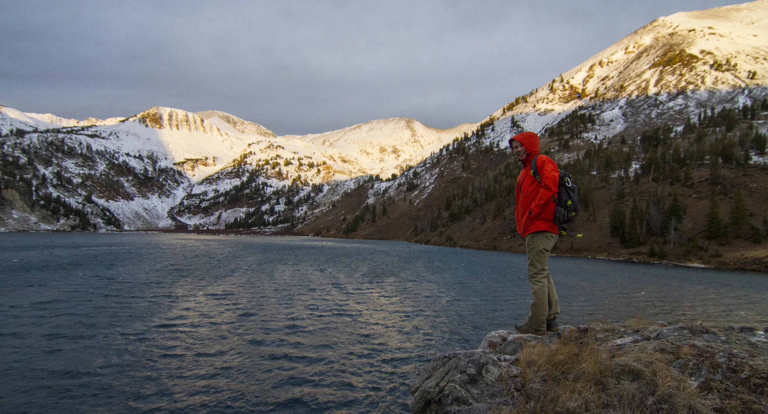 Throwing up in the mountains makes me stoked.