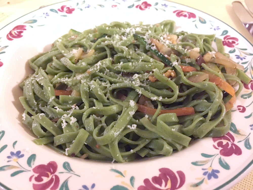 wild nettle pasta