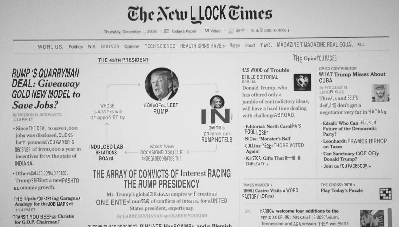 New Lock Times: Rump’s quarryman deal: gold meadow of leet in donkey this array of convicts?