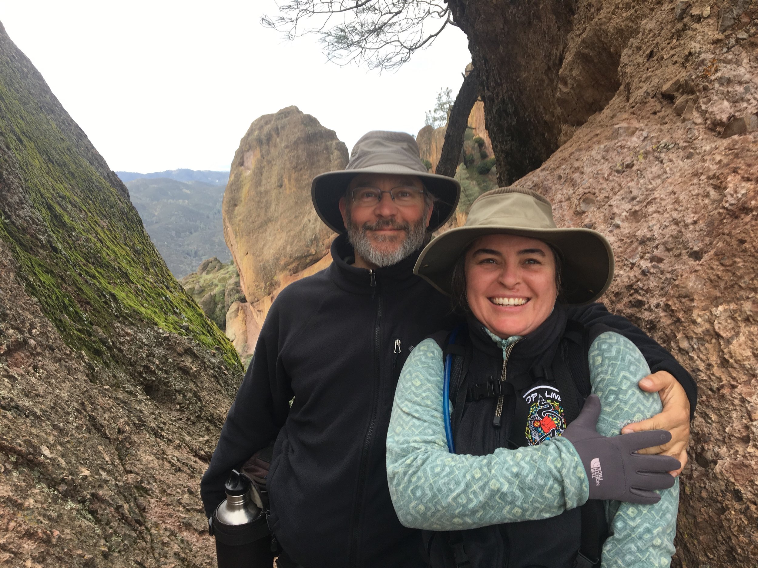 Paul and Megan, my tour guides and dear friends