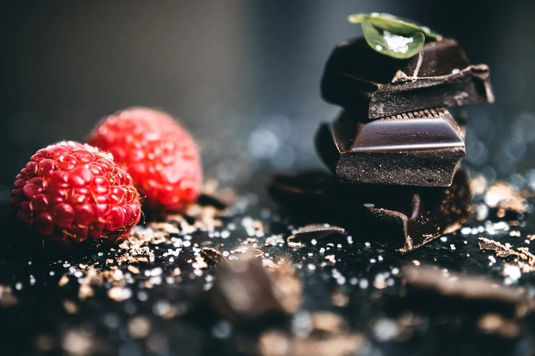 dark chocolate and raspberries.jpeg