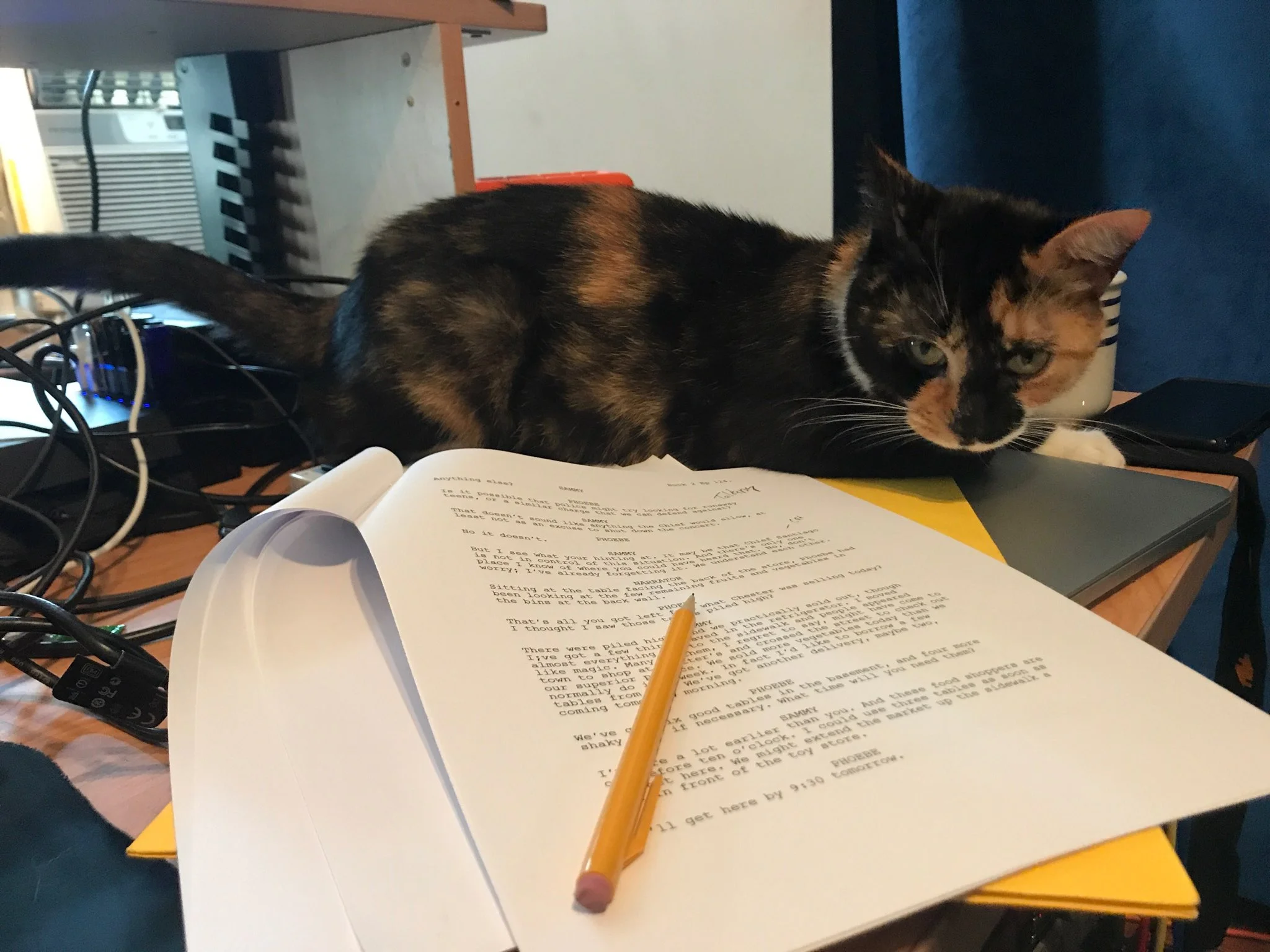 Xena and the Podcast Script