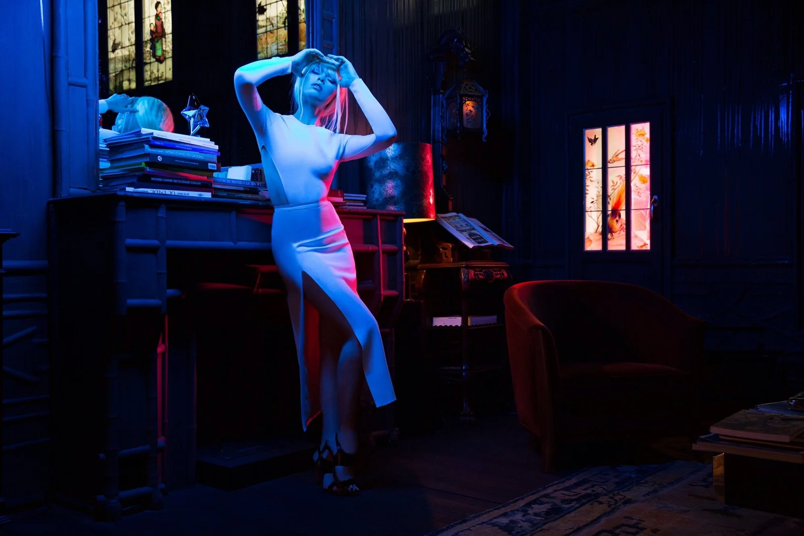 Kristina Bazan - Mugler Fragrance 'Alien'