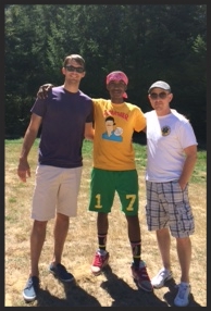 From Left: Michael, Chuck, Justus
