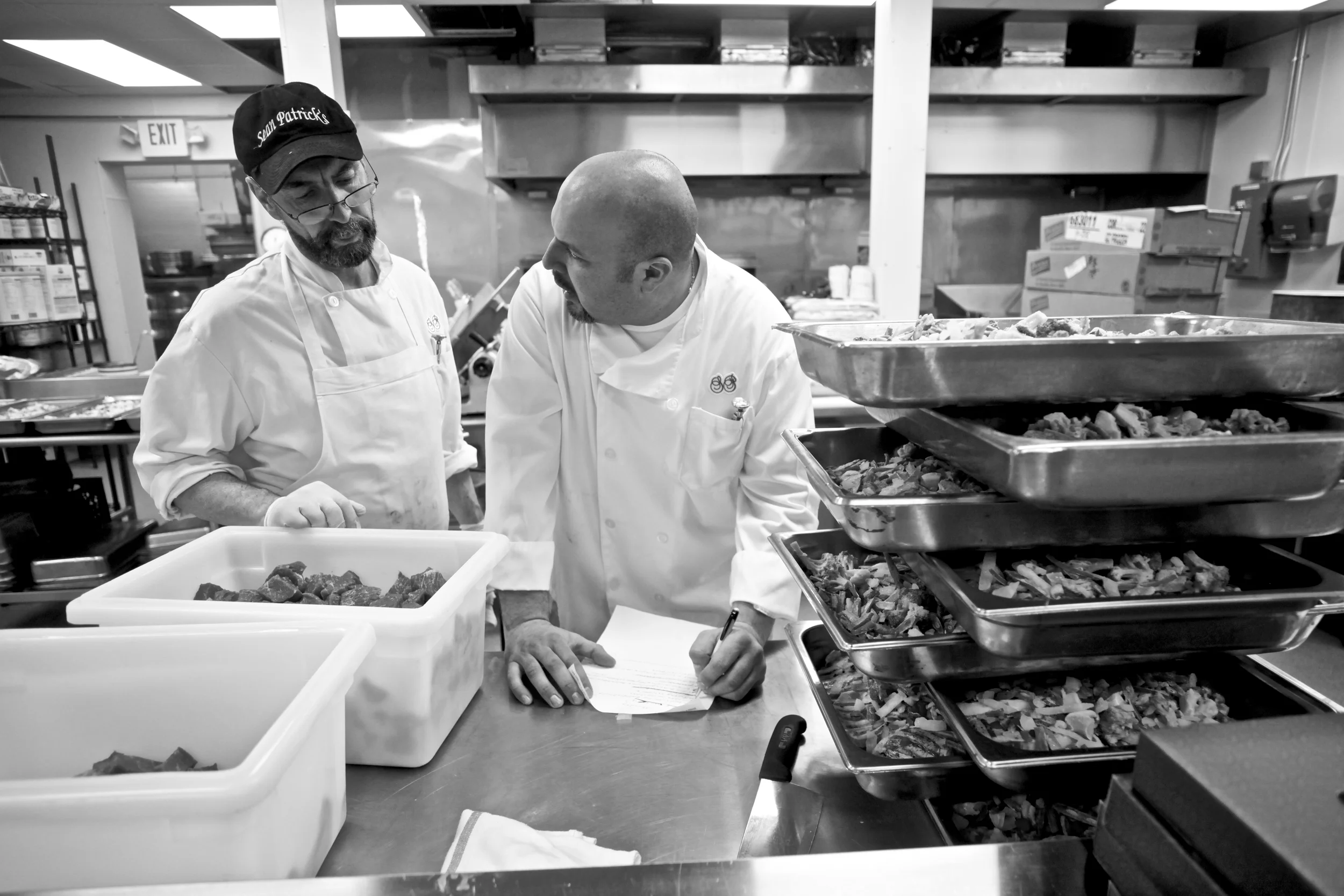 "At the restaurant where I work, we have empanadas, an item from Argentina. Every time I make that, I remember when my mother taught me how to stuff the dough. Everyday I do that, I remember the moments we had together. I think that's one of the most important items I cook and I do it with a lot memories."