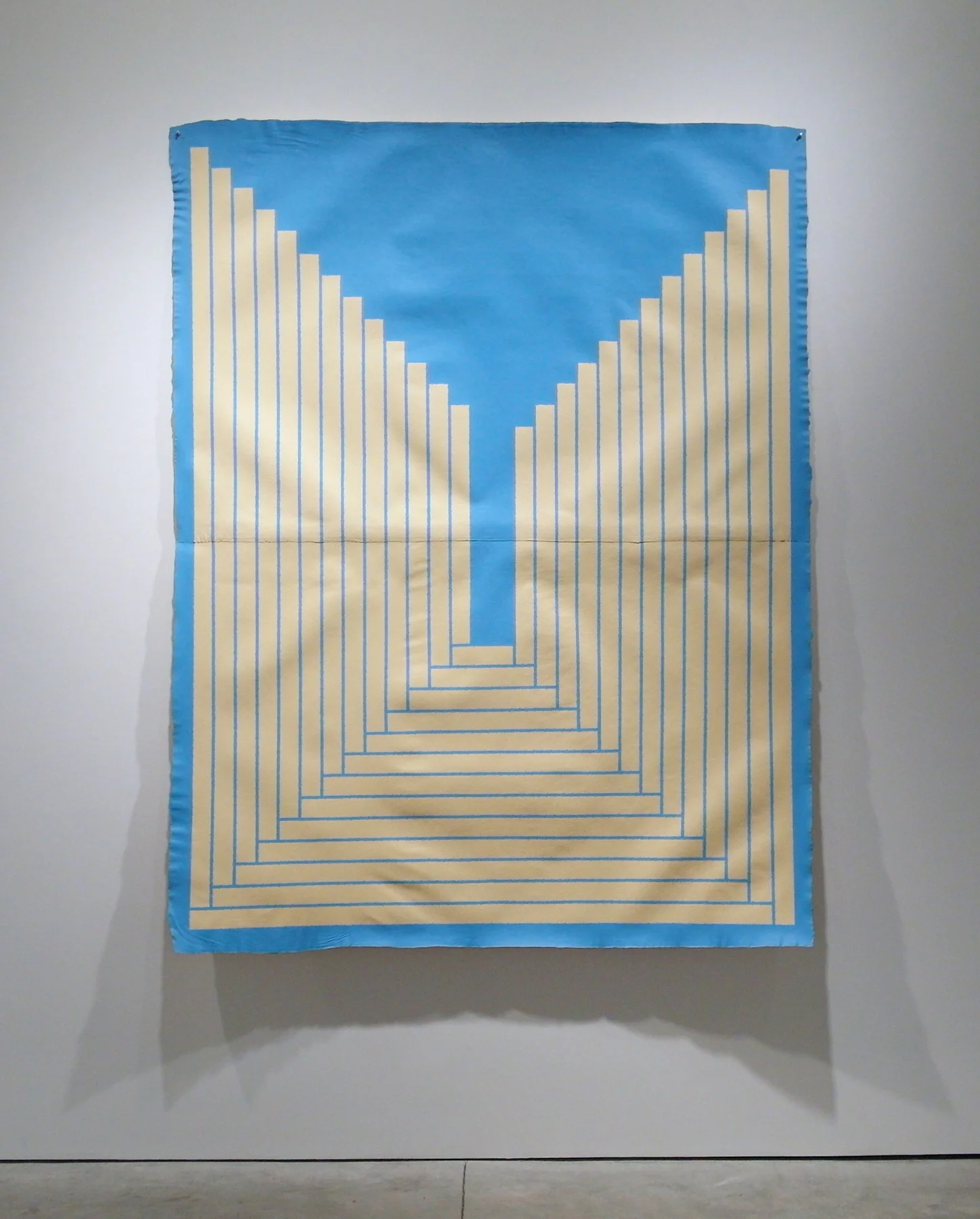 North , 2011 Acrylic on handmade paper 78 x 60 inches