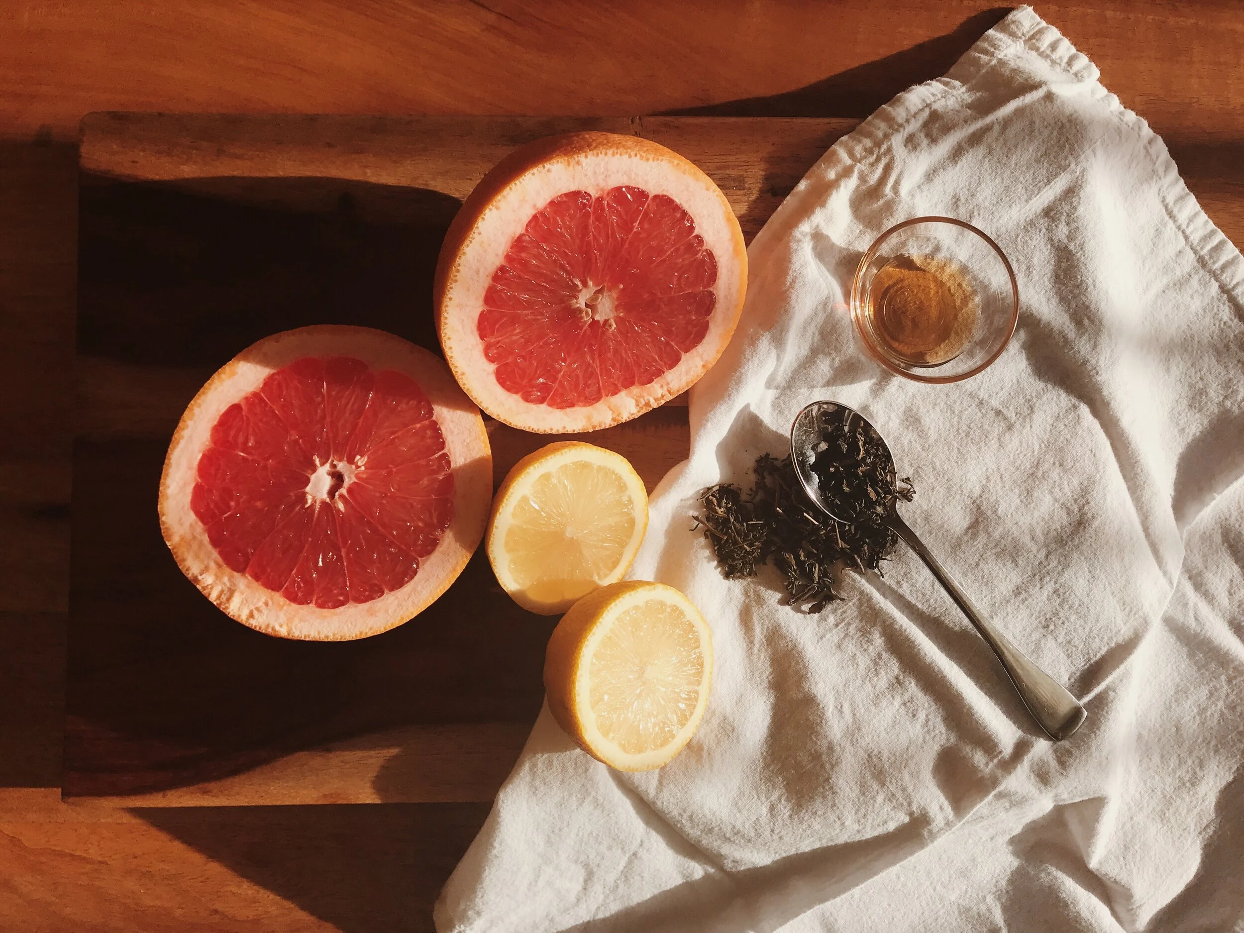 Grapefruit Green Tea