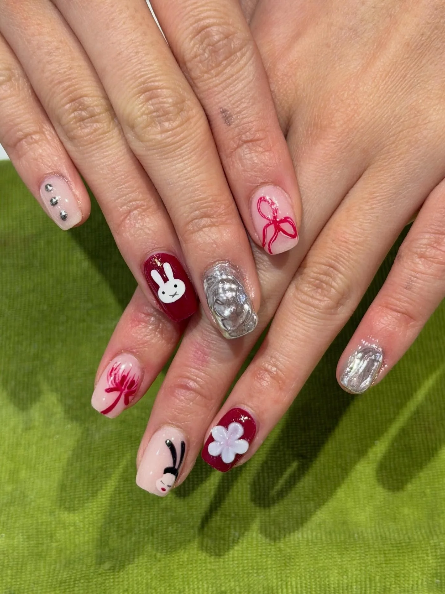 Valentine Behavior 💌🐰

Hammond Nails Sandy Springs
☎️(404)459-0750 for appointments!
We also accept walk ins.

#explorepageًًً #nailart #nailinspiration #nailsnailsnails #valentines