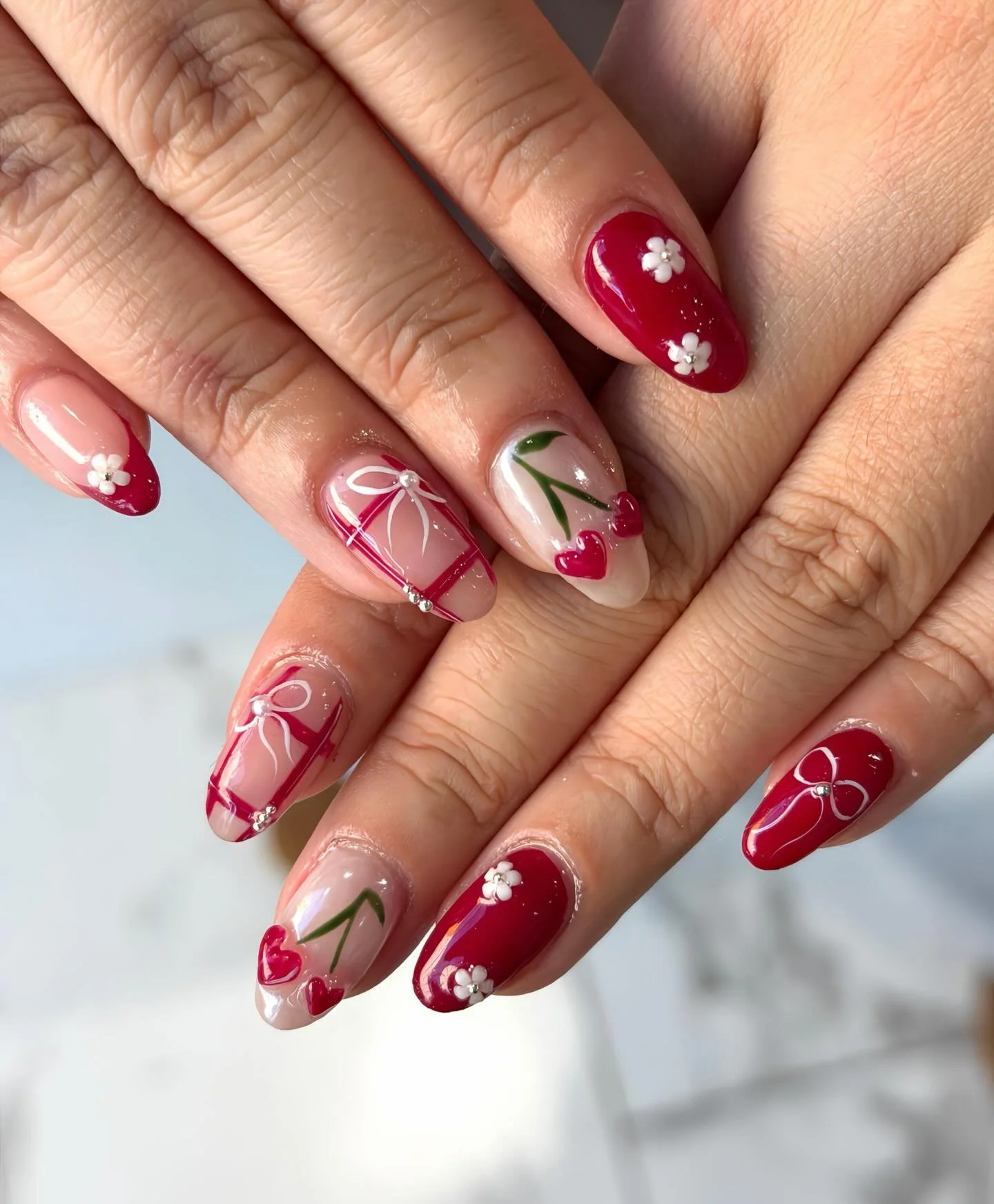 Lover girl energy 💕💘

Hammond Nails Sandy Springs
☎️(404)459-0750 for appointments!
We also accept walk ins.

#valentinenails #nailart #nailinspiration #nailsnailsnails #valentine