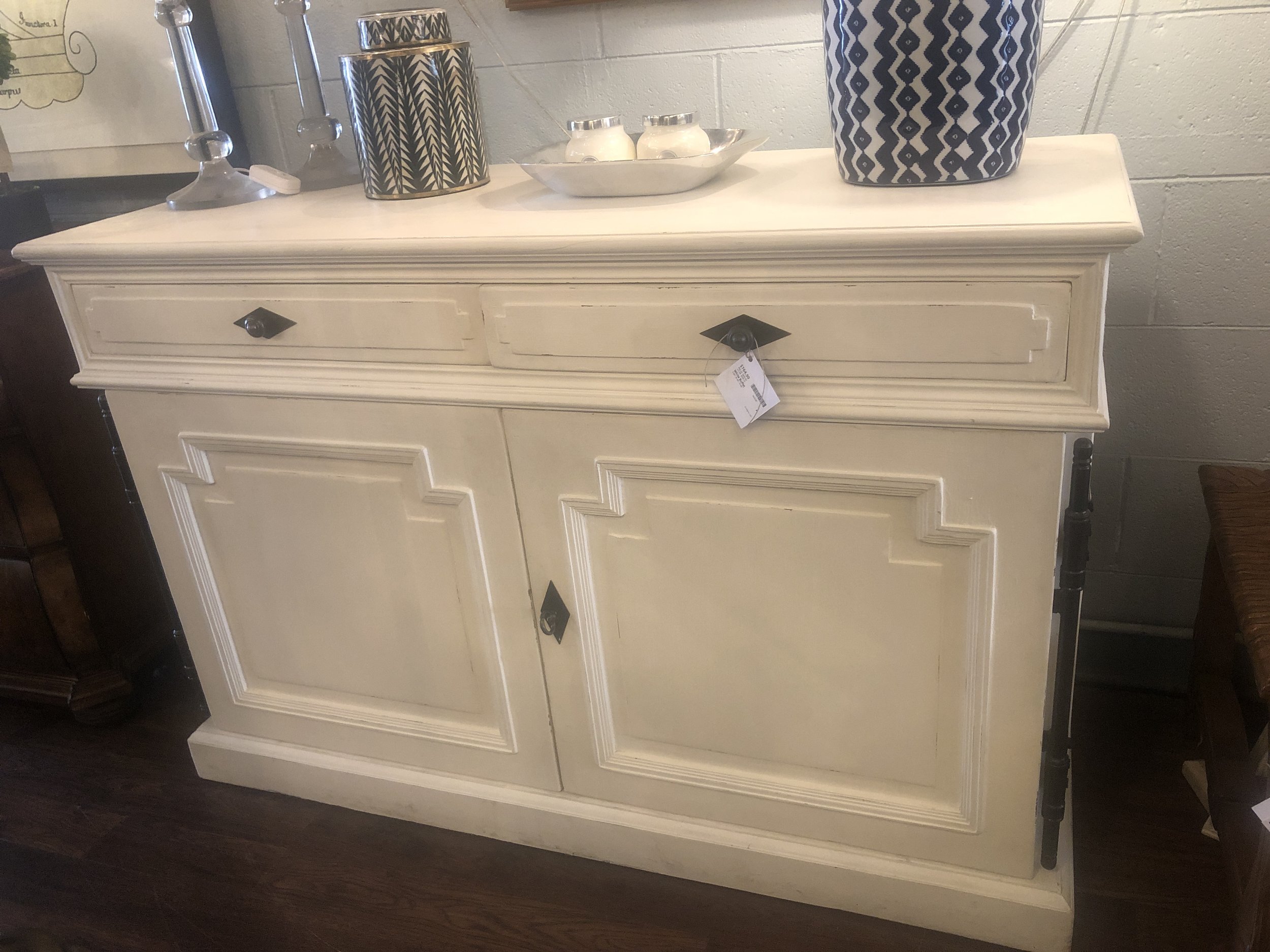 White Buffet W-54” D- 20” T-36” $765