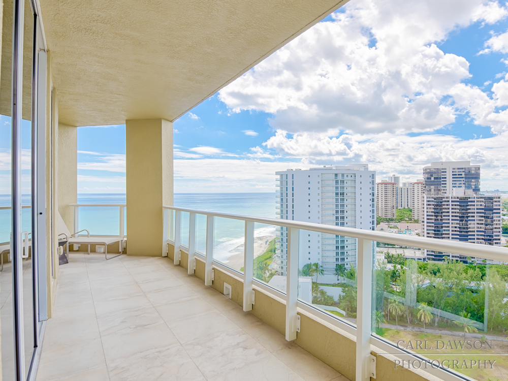 North Ocean Drive Balcony View | Singer Island 