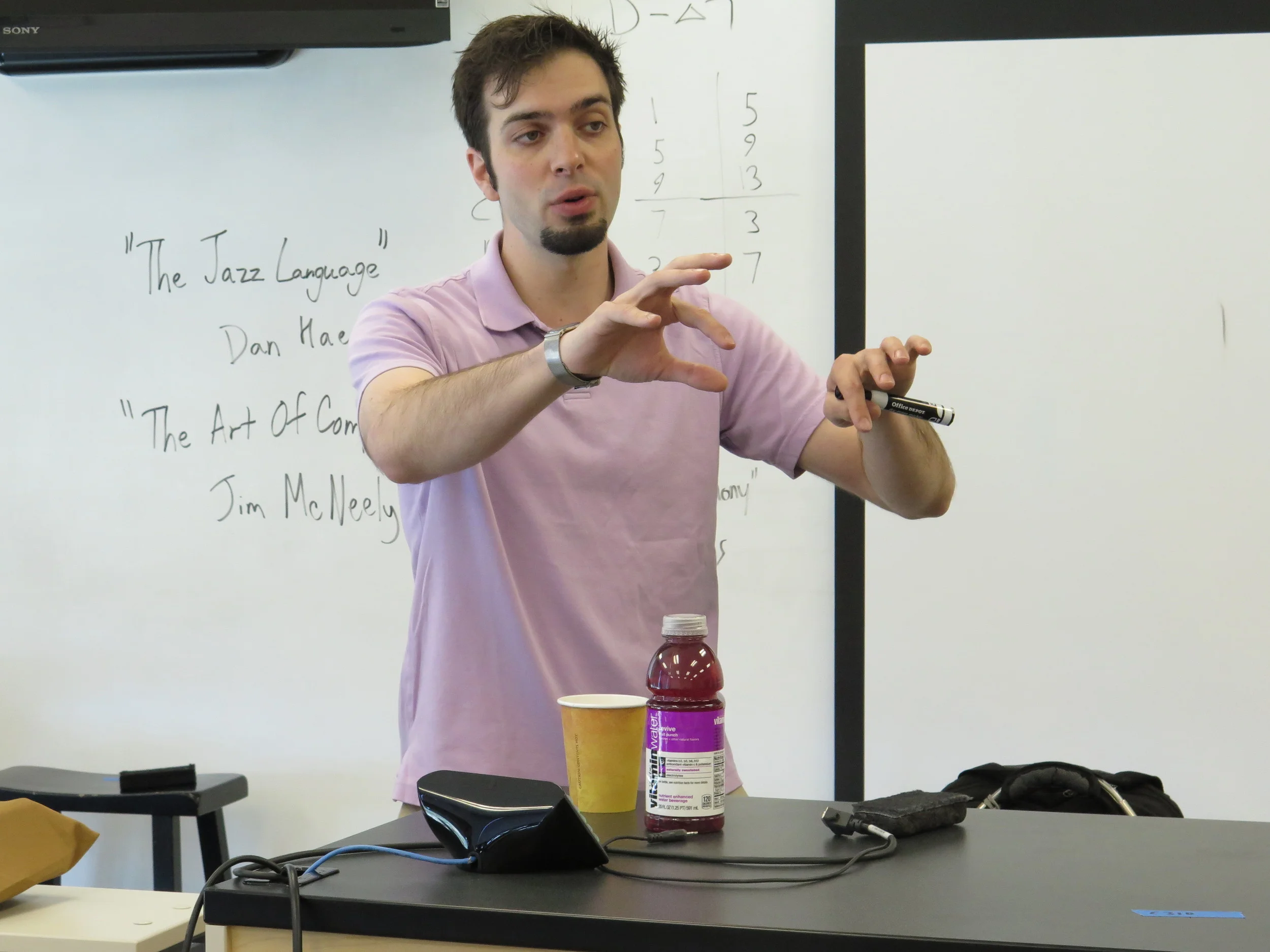 Teaching with the New York Jazz Symposium, July 2014